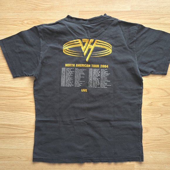 Vintage Van Halen Rock Band, 2004 North American Tour T Shirt, Size L - Picture 7 of 8